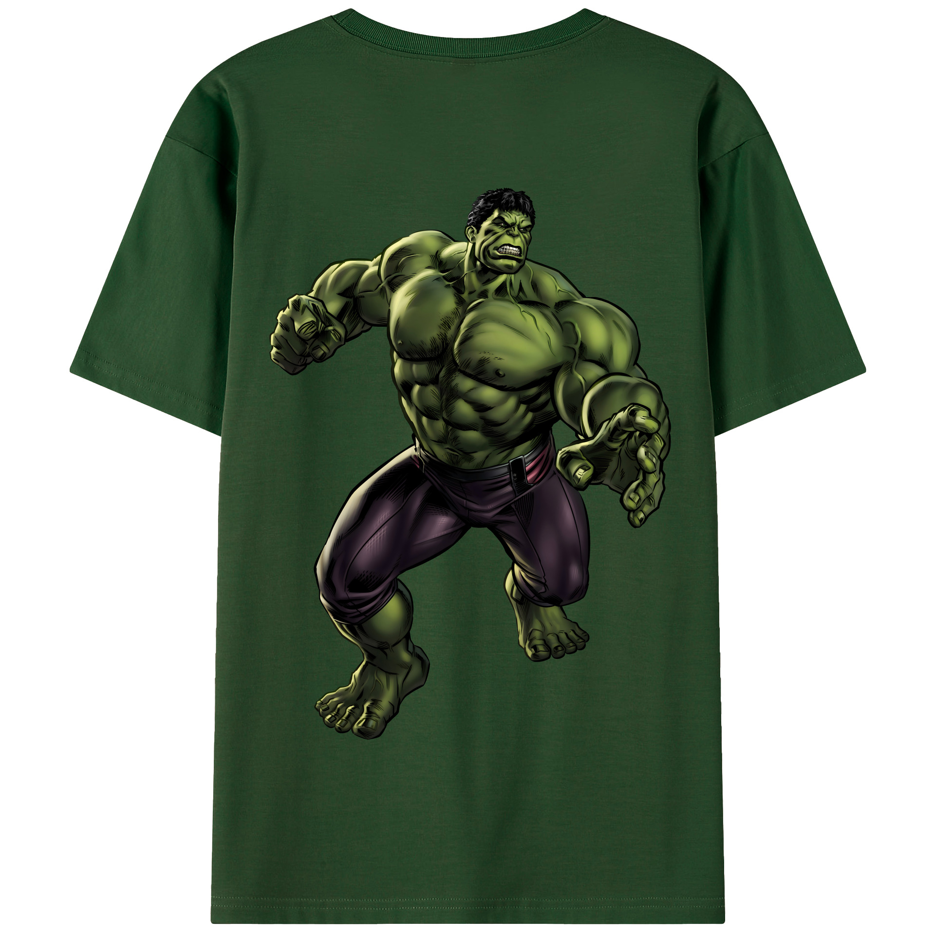 （画像用） アベンジャーズ The Avengers 綿100％半袖Tシャツ（背面プリント）